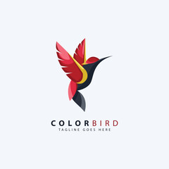 bird logo vector, logo template inspiration.