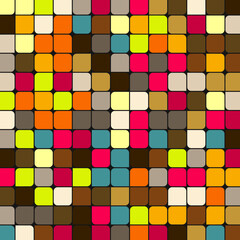 Color checkered squares background abstract illustration