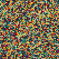 Color checkered squares background abstract illustration