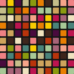 Color checkered squares background abstract illustration