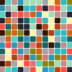 Color checkered squares background abstract illustration