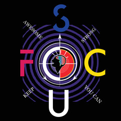 slogan tee graphic typography for print illustration t shirt vector art vintage