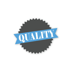 Quality Checked - Stamp, Imprint, Seal Template. Grunge Effect. Vector Stock Illustration