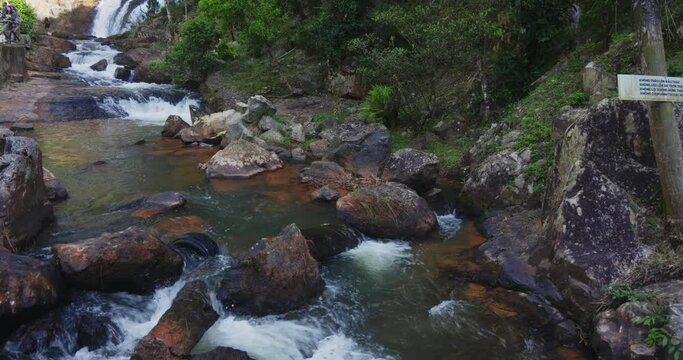 Datanla waterfall in southern Vietnam