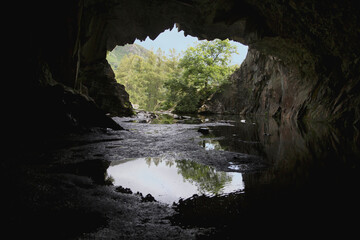 Rydal cave in the Lake Disctrict