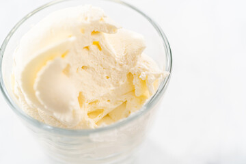 Homemade whipped cream