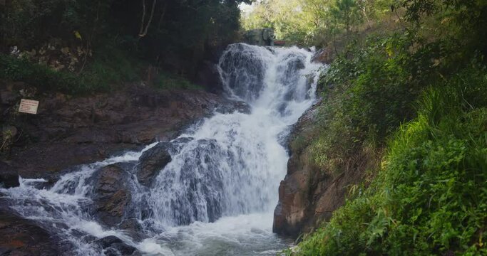 Datanla waterfall in southern Vietnam