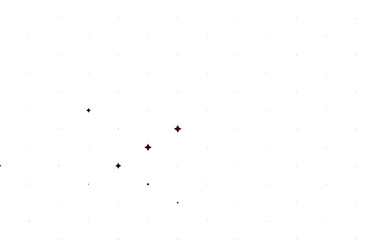 Light Red vector background with colored stars.