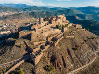 Cardona castle is a famous medieval castle in Catalonia.