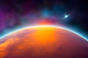 Planet in the galaxy