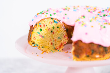 Funfettti Bundt Cake