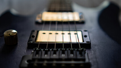 Fototapeta na wymiar guitar close up