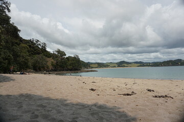 Beautiful landscape around Whangarei Head beach, Whangarei, New Zealand.