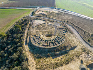 Iberian site of the Estinclells, from the 3rd century BC, in Verdu.