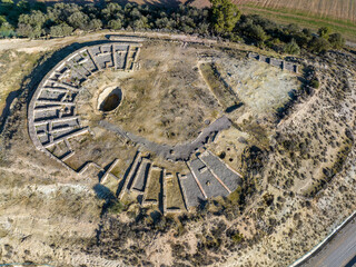 Iberian site of the Estinclells, from the 3rd century BC, in Verdu.