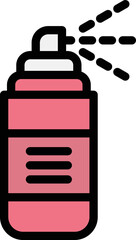 Paint spray Vector Icon Design Illustration