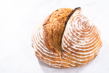 Wheat Sourdough Bread