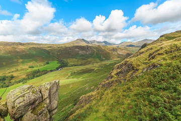 Naklejka premium Eskdale Valley in The Lake District, England