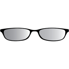 Fototapeta premium Cute Thin Retro Eye Glass