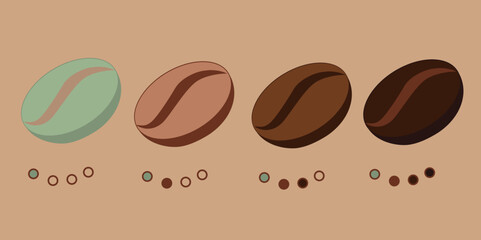 coffee roast level dot