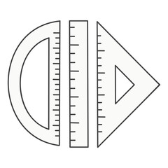 Aesthetic Various Rulers Bullet Journal Back To School