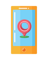 smartphone with gps application