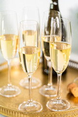 Champagne glasses