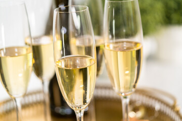Champagne glasses