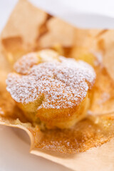Apple sharlotka muffin
