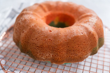 July 4th bundt cake