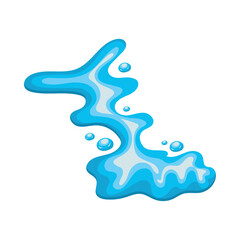 h2o splashes fluid