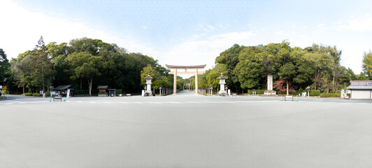 日本建国の地「橿原神宮」 in 奈良県橿原市