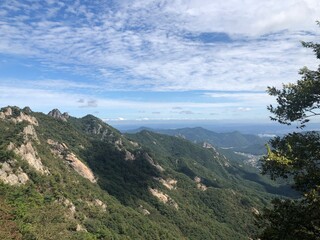 view from the mountain