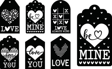 valentine's gift tag bundle