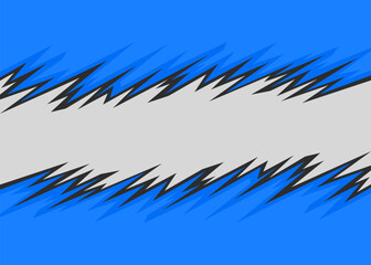 Obraz premium Abstract background with jagged spike pattern and with some copy space area