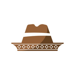 Simple hat  vector design logo icon