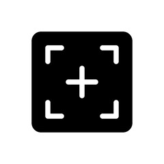 focus glyph icon