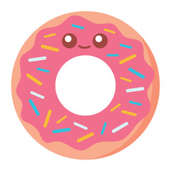 sweet donut kawaii