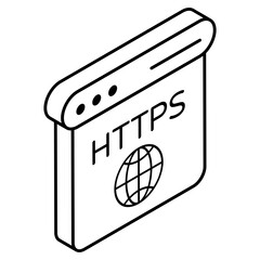 Creative design icon of web browser 