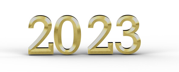 2023 New year change, turn.