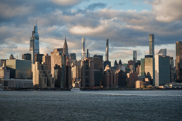 Manhattan Skyline - Sunset