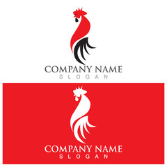 chicken icon vector illustration template design