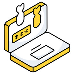 An icon design of ddos attack 