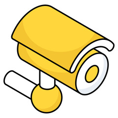 A perfect design icon of cctv camera 