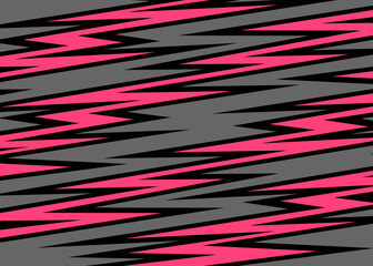 Abstract background with colorful zigzag pattern