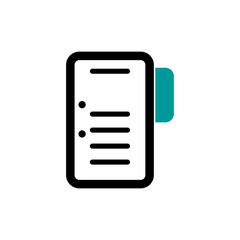 Document or file vector icon. Folder Vector Icon. Icon archive report Single icon graphic design.