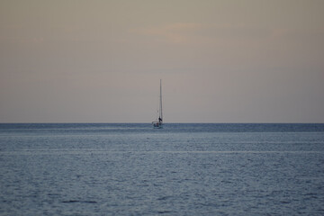 Coucher de soleil depuis Saint-Florent