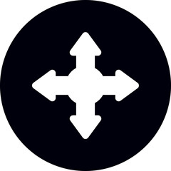 performance glyph icon