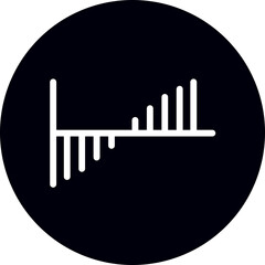 bar glyph icon