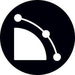 chart glyph icon